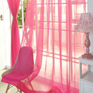 Tulle Curtains for Living Room