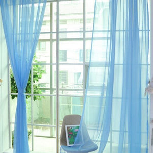 Tulle Curtains for Living Room