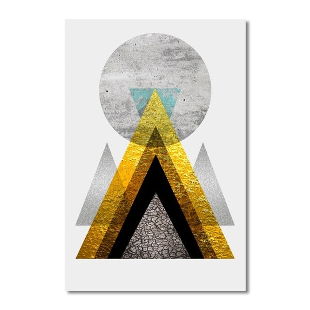 Nordic Abstract Pattern Paintings