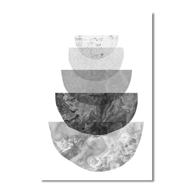 Nordic Abstract Pattern Paintings