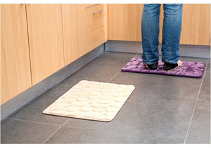 Coral Fleece Bathroom Rug