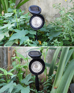 4 LED Solar Lawn Spotlight