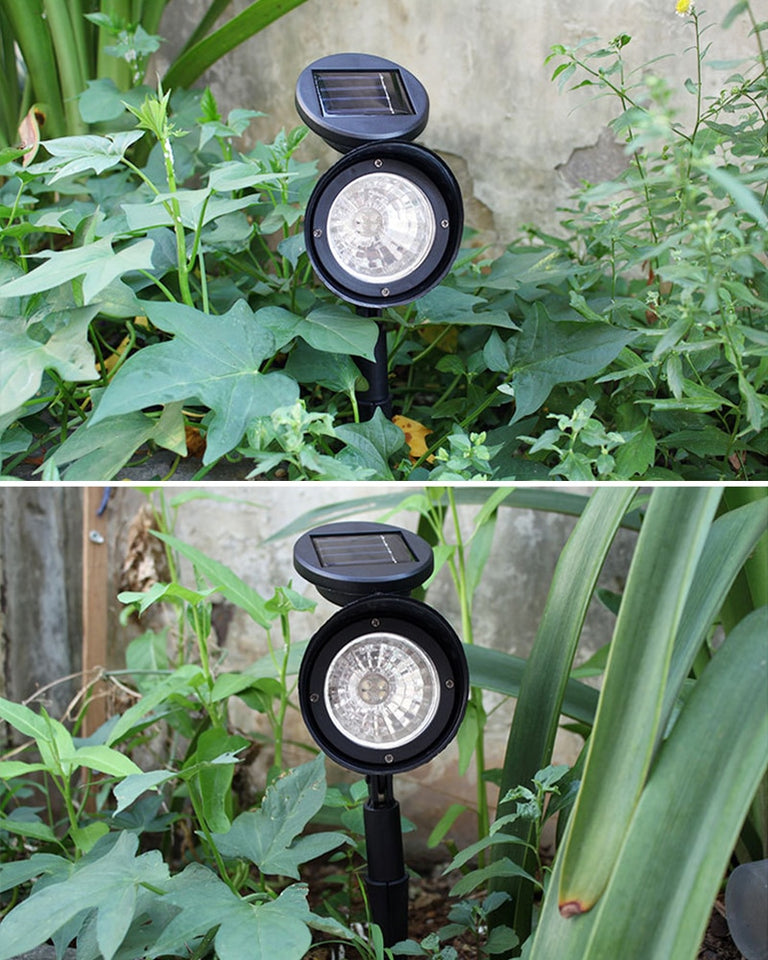 4 LED Solar Lawn Spotlight