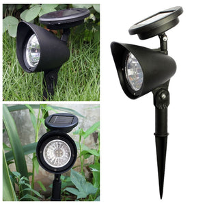 4 LED Solar Lawn Spotlight