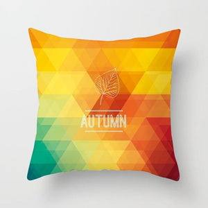 Colorful Geometric Pattern Pillowcase