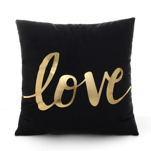 Bronzing Cushion Cover