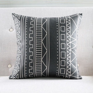 Yellow Geometric Cushion Covers