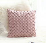 Faux Suede Pillow Cover