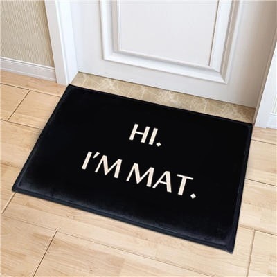 "Quotes" Printed Doormat