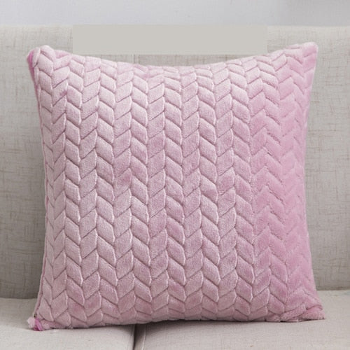 Soft Plush Cushion Cover