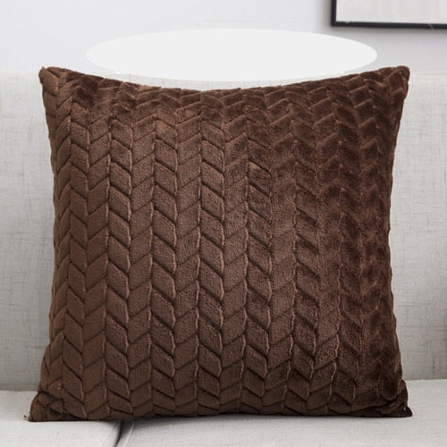 Soft Plush Cushion Cover