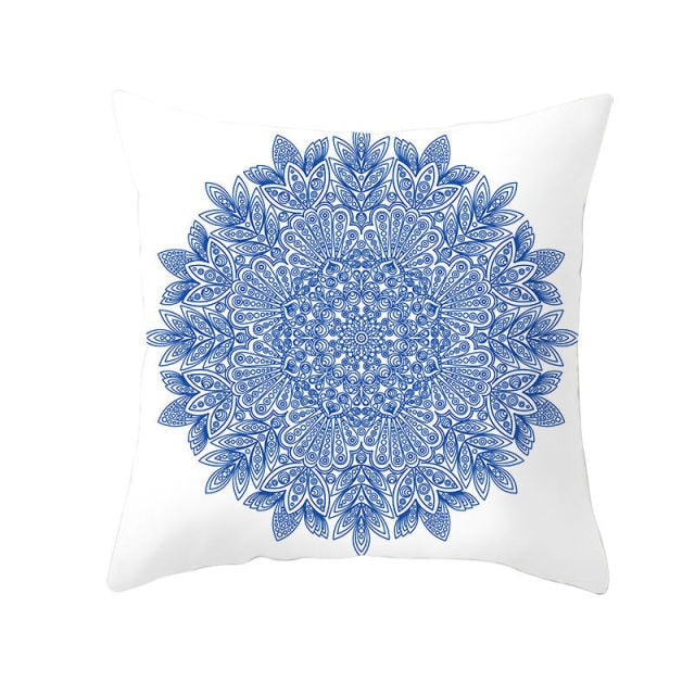 Porcelain Pattern Decorative Pillowcase