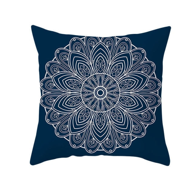 Porcelain Pattern Decorative Pillowcase