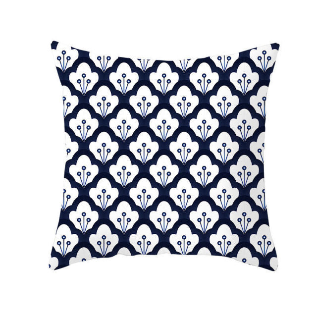 Porcelain Pattern Decorative Pillowcase