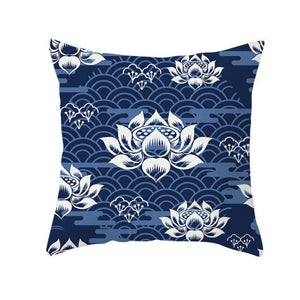 Porcelain Pattern Decorative Pillowcase