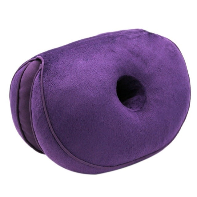 Dual Comfort Plush Cushion