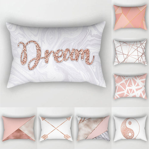 Rose Gold Pillow Cover