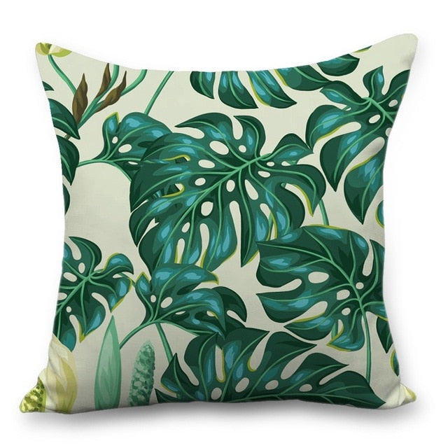 Tropical Rainforest Cushion Cover