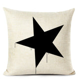 Letter Printed Cushion Covers