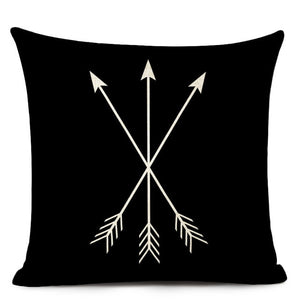 Letter Printed Cushion Covers