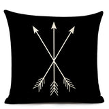 Letter Printed Cushion Covers