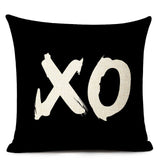 Letter Printed Cushion Covers