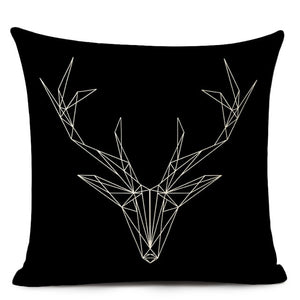 Letter Printed Cushion Covers