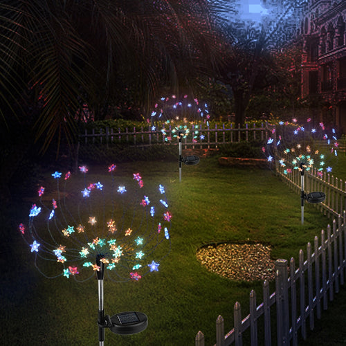 90 LED Firework Garden Lights