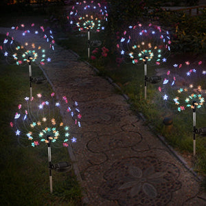 90 LED Firework Garden Lights