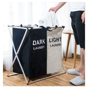 X-shape Foldable Laundry Basket