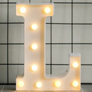 LED Letter Night Light