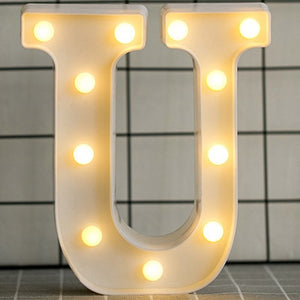 LED Letter Night Light