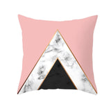 Black Geometric Cushion Cover