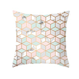 Black Geometric Cushion Cover