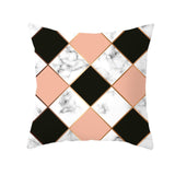 Black Geometric Cushion Cover