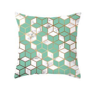 Black Geometric Cushion Cover