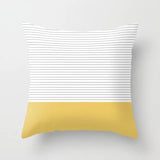 Printed Yellow Pillow Cases