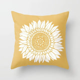 Printed Yellow Pillow Cases