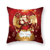 Christmas Red Pillow Case
