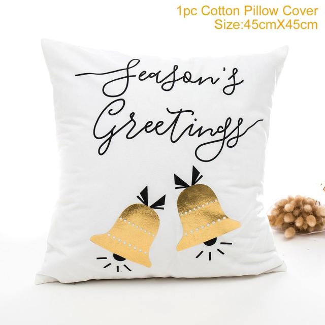 Merry Christmas Throw Pillow Covers