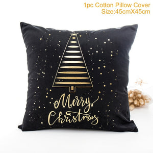 Merry Christmas Throw Pillow Covers