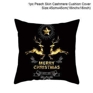 Merry Christmas Throw Pillow Covers