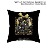 Merry Christmas Throw Pillow Covers