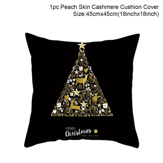 Merry Christmas Throw Pillow Covers