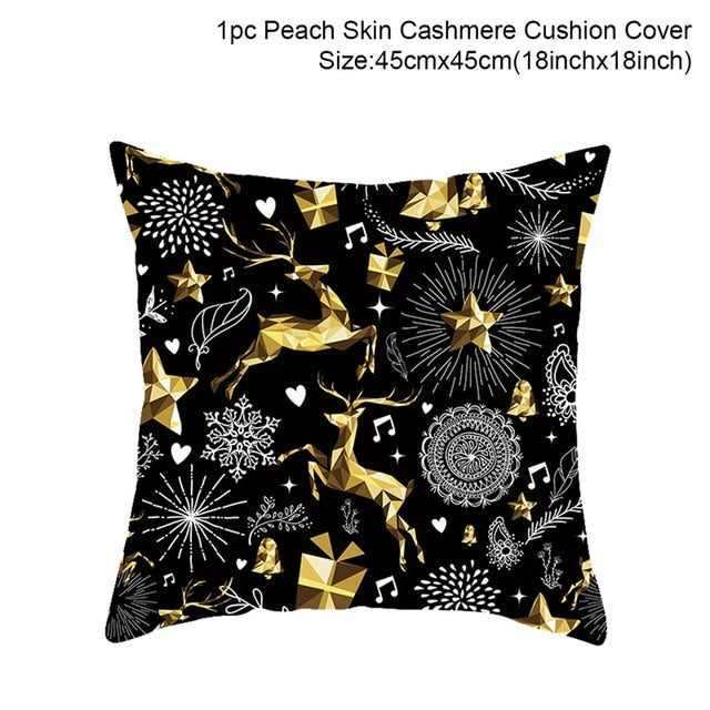 Merry Christmas Throw Pillow Covers