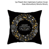 Merry Christmas Throw Pillow Covers