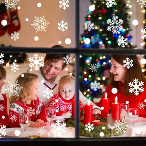 White Snowflake Wall Stickers