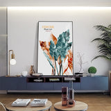 Plant Leaves Romantic Painting