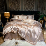 Satin Silk Bed Sheet Set