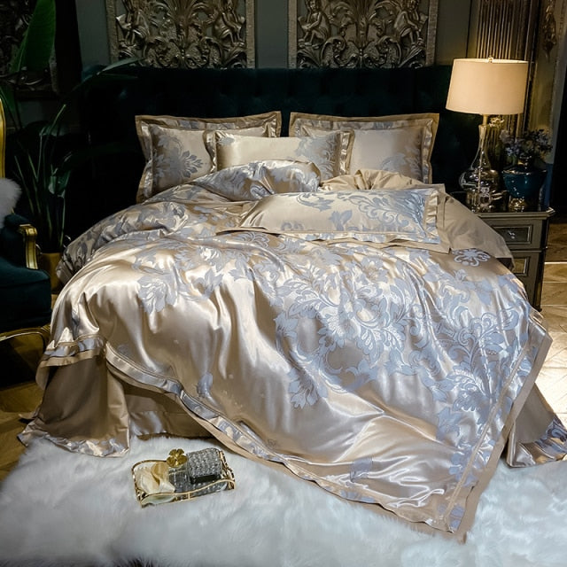 Satin Silk Bed Sheet Set